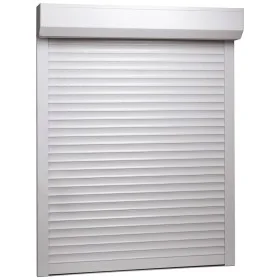 Weißes Aluminiumrollo 100x130 cm von vidaXL, Fensterläden - Ref: Foro24-144968, Preis: 214,67 €, Rabatt: %