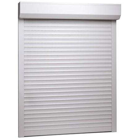 Weißes Aluminiumrollo 100x130 cm von vidaXL, Fensterläden - Ref: Foro24-144968, Preis: 221,79 €, Rabatt: %