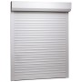 Weißes Aluminiumrollo 100x130 cm von vidaXL, Fensterläden - Ref: Foro24-144968, Preis: 221,79 €, Rabatt: %