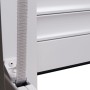 Weißes Aluminiumrollo 100x130 cm von vidaXL, Fensterläden - Ref: Foro24-144968, Preis: 221,79 €, Rabatt: %