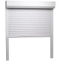 Weißes Aluminiumrollo 80x100 cm von vidaXL, Fensterläden - Ref: Foro24-144965, Preis: 175,78 €, Rabatt: %
