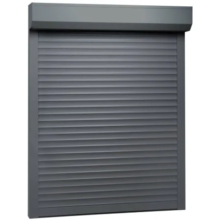 Anthrazitgraues Aluminiumrollo 130x140 cm von vidaXL, Fensterläden - Ref: Foro24-144985, Preis: 239,57 €, Rabatt: %