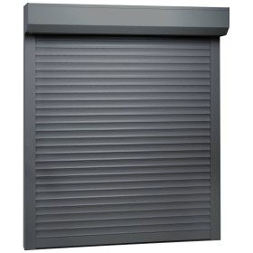Anthrazitgraues Aluminiumrollo 80x100 cm von vidaXL, Fensterläden - Ref: Foro24-144977, Preis: 155,58 €, Rabatt: %