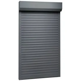 Anthrazitgraues Aluminium-Rollo 100x210 cm von vidaXL, Fensterläden - Ref: Foro24-144981, Preis: 315,47 €, Rabatt: %
