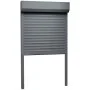 Anthrazitgraues Aluminium-Rollo 100x210 cm von vidaXL, Fensterläden - Ref: Foro24-144981, Preis: 315,47 €, Rabatt: %