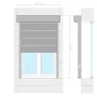 Anthrazitgraues Aluminium-Rollo 100x210 cm von vidaXL, Fensterläden - Ref: Foro24-144981, Preis: 315,47 €, Rabatt: %