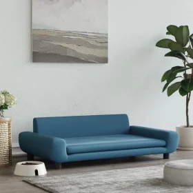 Hundebett aus blauem Samt, 100 x 54 x 33 cm von vidaXL, Betten für Hunde - Ref: Foro24-171981, Preis: 104,53 €, Rabatt: %