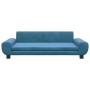 Hundebett aus blauem Samt, 100 x 54 x 33 cm von vidaXL, Betten für Hunde - Ref: Foro24-171981, Preis: 105,49 €, Rabatt: %