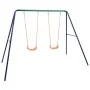 Swing set with 2 seats by vidaXL, Swings and play structures - Ref: Foro24-92318, Price: 125,86 €, Discount: %