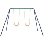 Swing set with 2 seats by vidaXL, Swings and play structures - Ref: Foro24-92318, Price: 127,96 €, Discount: %