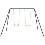 Swing set with 2 seats by vidaXL, Swings and play structures - Ref: Foro24-92318, Price: 125,86 €, Discount: %