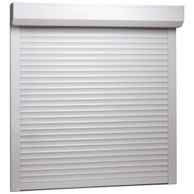 Weißes Aluminiumrollo 100x100 cm von vidaXL, Fensterläden - Ref: Foro24-144966, Preis: 197,04 €, Rabatt: %