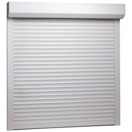 Weißes Aluminiumrollo 100x100 cm von vidaXL, Fensterläden - Ref: Foro24-144966, Preis: 197,04 €, Rabatt: %