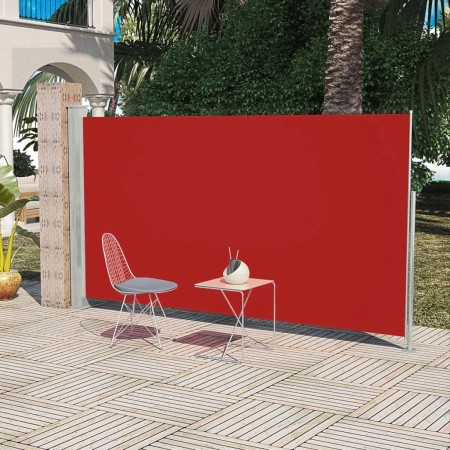 Toldo lateral de jardín o terraza 160x300 cm rojo de vidaXL, Sombrillas - Ref: Foro24-41046, Precio: 72,82 €, Descuento: %