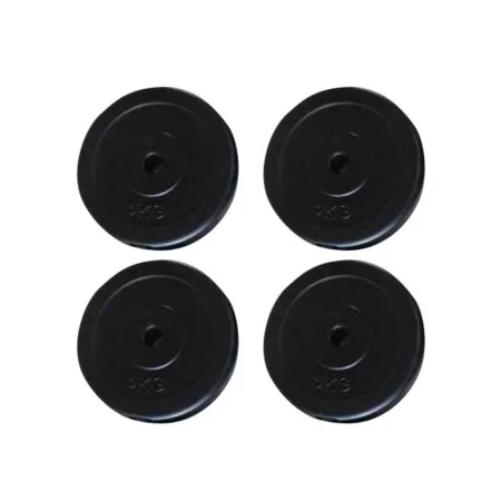 Weight plates 4 units 20 kg by vidaXL, free weight - Ref: Foro24-90317, Price: 60,80 €, Discount: %