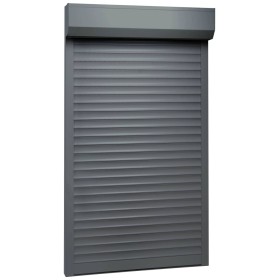 Anthrazitgraues Aluminiumrollo 110x220 cm von vidaXL, Fensterläden - Ref: Foro24-144983, Preis: 350,68 €, Rabatt: %