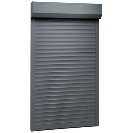 Anthrazitgraues Aluminiumrollo 110x220 cm von vidaXL, Fensterläden - Ref: Foro24-144983, Preis: 350,68 €, Rabatt: %