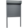 Anthrazitgraues Aluminiumrollo 110x220 cm von vidaXL, Fensterläden - Ref: Foro24-144983, Preis: 350,68 €, Rabatt: %