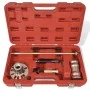 Hydraulic Wheel Hub Extractor with Hammer Set 10 Ton by vidaXL, Hand tools - Ref: Foro24-210200, Price: 157,91 €, Discount: %