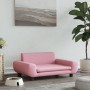 Hundebett aus rosa Samt, 70 x 45 x 33 cm von vidaXL, Betten für Hunde - Ref: Foro24-171991, Preis: 80,43 €, Rabatt: %