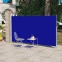 Toldo lateral de jardín o terraza azul 160x300 cm de vidaXL, Sombrillas - Ref: Foro24-41045, Precio: 78,37 €, Descuento: %