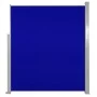 Toldo lateral de jardín o terraza azul 160x300 cm de vidaXL, Sombrillas - Ref: Foro24-41045, Precio: 76,92 €, Descuento: %