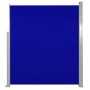 Toldo lateral de jardín o terraza azul 160x300 cm de vidaXL, Sombrillas - Ref: Foro24-41045, Precio: 78,37 €, Descuento: %