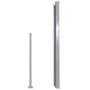 Toldo lateral de jardín o terraza azul 160x300 cm de vidaXL, Sombrillas - Ref: Foro24-41045, Precio: 76,92 €, Descuento: %