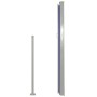 Toldo lateral de jardín o terraza azul 160x300 cm de vidaXL, Sombrillas - Ref: Foro24-41045, Precio: 78,37 €, Descuento: %