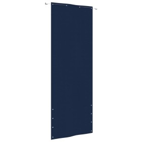 Toldo para balcón de tela oxford azul 80x240 cm