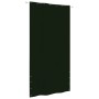 Toldo pantalla para balcón tela oxford verde oscuro 140x240 cm