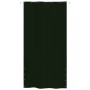 Toldo pantalla para balcón tela oxford verde oscuro 140x240 cm