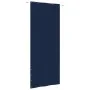 Blaue Oxford Stoff-Balkonmarkise 100x240 cm von vidaXL, Sonnenschirme - Ref: Foro24-148534, Preis: 33,20 €, Rabatt: %
