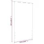Blue oxford fabric balcony awning 160x240 cm by vidaXL, Umbrellas - Ref: Foro24-148537, Price: 27,01 €, Discount: %