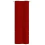 Balcony awning made of red 80x240 cm Oxford fabric by vidaXL, Umbrellas - Ref: Foro24-148543, Price: 27,91 €, Discount: %