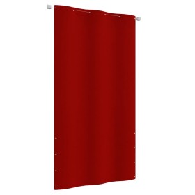Toldo para balcón de tela oxford rojo 120x240 cm de vidaXL, Sombrillas - Ref: Foro24-148545, Precio: 24,44 €, Descuento: %