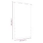Red oxford fabric balcony awning 120x240 cm by vidaXL, Umbrellas - Ref: Foro24-148545, Price: 27,45 €, Discount: %