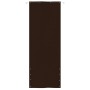 Balkonmarkise aus braunem Oxford-Stoff, 80 x 240 cm von vidaXL, Sonnenschirme - Ref: Foro24-148558, Preis: 26,31 €, Rabatt: %