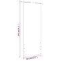 Balkonmarkise aus braunem Oxford-Stoff, 80 x 240 cm von vidaXL, Sonnenschirme - Ref: Foro24-148558, Preis: 31,05 €, Rabatt: %