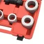 Ensanchadores de tuberías 8 piezas acero al carbono y aluminio de vidaXL, Herramientas de mano - Ref: Foro24-210463, Precio: ...