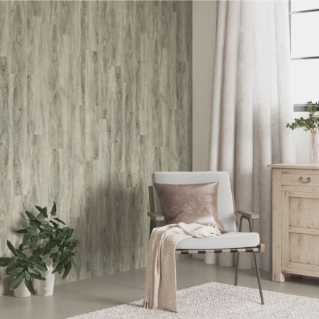 Paneles de pared con aspecto de madera PVC gris 4,12 m² by vidaXL, Wall covering - Ref: Foro24-3189147, Price: 77,71 €, Disco...