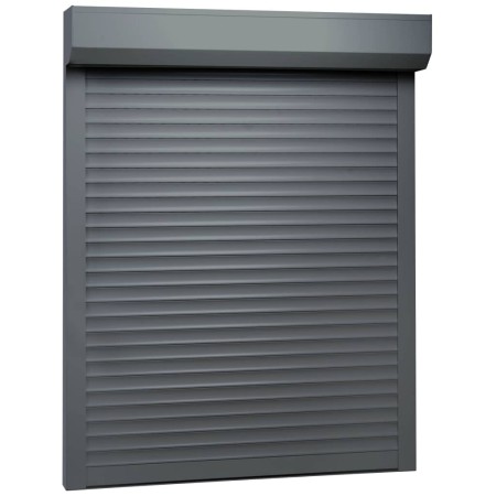 Anthrazitgraues Aluminiumrollo 100x130 cm von vidaXL, Fensterläden - Ref: Foro24-144980, Preis: 187,94 €, Rabatt: %