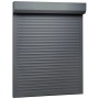 Anthrazitgraues Aluminiumrollo 100x130 cm von vidaXL, Fensterläden - Ref: Foro24-144980, Preis: 187,94 €, Rabatt: %