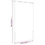 Toldo para balcón de tela oxford amarillo y naranja 140x240 cm de vidaXL, Sombrillas - Ref: Foro24-148586, Precio: 31,17 €, D...