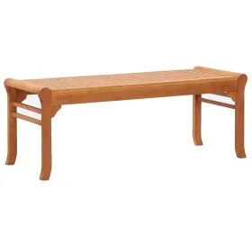 2-Sitzer-Gartenbank aus massivem Eukalyptusholz 120 cm von vidaXL, Gartenbänke - Ref: Foro24-47290, Preis: 112,92 €, Rabatt: %