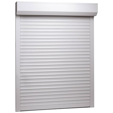 Weißes Aluminiumrollo 110x130 cm von vidaXL, Fensterläden - Ref: Foro24-144970, Preis: 230,52 €, Rabatt: %