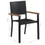 Garten-Essset, 9-teilig, synthetisches Rattan und schwarzes Akazienholz von vidaXL, Gartensets - Ref: Foro24-43936, Preis: 60...