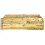Raised flowerbed made of solid pine wood, treated, 150x100x40 cm by vidaXL, Pots and planters - Ref: Foro24-41915, Price: 62,...