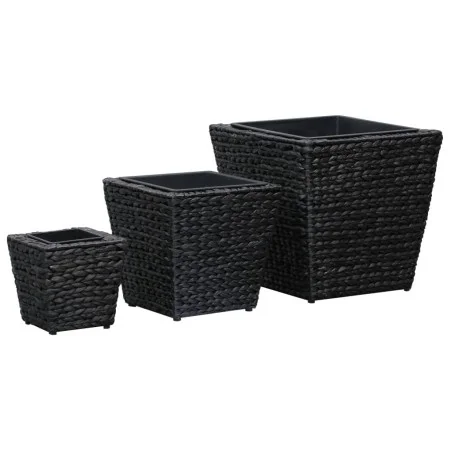 Set aus 3 Beeten mit schwarzen Wasserhyazinthen. von vidaXL, Töpfe und Pflanzgefäße - Ref: Foro24-45573, Preis: 49,15 €, Raba...