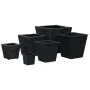 Conjunto de arriates 3 piezas jacinto de agua negro by vidaXL, Pots and planters - Ref: Foro24-45573, Price: 49,15 €, Discoun...